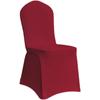 Funda Elástica para Silla de Hotel Transfronteriza Capa de Aire de Una Pieza Engrosada Cubierta de Silla Evento Banquete de Boda Todo Incluido Cubierta de Silla Blanca