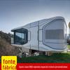 Sala Móvel de Transmissão ao Vivo Panorâmica de Vidro Transparente Cabine Itinerante Externa Ponto Cênico Pré-fabricada de Montagem Rápida Casa de Férias Cápsula Espacial