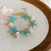 Accesorio de Vacaciones: Pulsera Multicolor de Cuentas de Cristal y Perlas de Arroz de Múltiples Capas, Joyería de Mano Bohemia Lujosa y de Alta Gama
