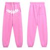 Suéter holgado de hip hop de marca de moda europea y americana con capucha y estampado de letras de traje de espuma de Atlanta con telaraña