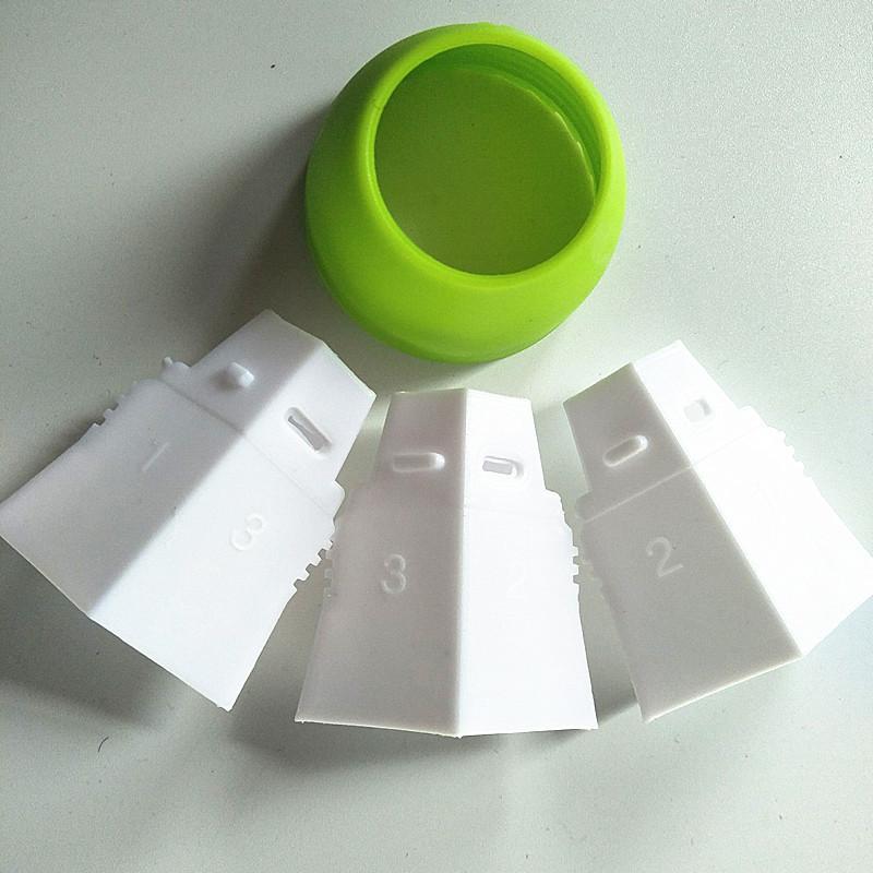 单孔单色和三色转换器