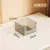 Caixa de armazenamento de mesa, organizador de cosméticos transparente tipo gaveta, prateleira de armazenamento de plástico, prateleira de armazenamento de penteadeira estilo ins para meninas