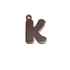 Plástico Acrílico Letras Inglesas Cuentas Sueltas DIY Cadena para Celular Hecha a Mano Pendientes Colgante Material para Bolsos Accesorios Venta al por Mayor