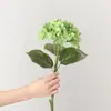 Nueva Hortensia Artificial Concubina Imperial Falsa, Flor Artificial de Tacto Realista para Decoración del Hogar y Fotografía, Flor Biónica para Fotografía de Bodas