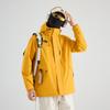 Jaqueta Hardshell de Montanhismo de Três em Um Estilo Luo Tuo de Alta Qualidade para Outono e Inverno, à Prova de Vento e Impermeável, para Homens