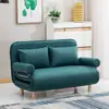 Sofá-cama dobrável, de dupla finalidade, multifuncional, adequado para ocupação individual ou dupla, ideal para apartamentos pequenos ou imóveis de aluguel, couro resistente a arranhões de gato, oferta especial, design moderno