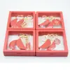 Cadena para teléfono móvil Chaozhou característica llavero de copa sagrada bolsa colgante Shengbei adorno Minnan juego de caja de regalo combinación copa sagrada