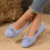 Especializado para comercio exterior transfronterizo, zapatos Mary Jane para mujer, nuevo modelo 2026, zapatos planos con lazo, siempre en stock con suministro estable