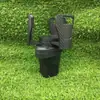 Porta-copos de carro superdimensionado multifuncional para carro, porta-copos para água, armazenamento de camada dupla um-dois, giratório, porta-copos para bebidas de carro