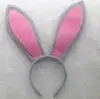 Set Transfronterizo de Orejas de Conejo Nuevas Diadema Chica Conejo Accesorios para Fiesta de Halloween Baile Pascua Hebilla para la Cabeza