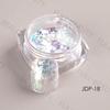 Cross-border Hot Nail Jewelry ins Aurora Cloud Brocade Ice Pieces Magic Unicorn Pieces Nail Ice Pieces Engarrafado