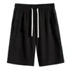Pantalones Cortos Casuales Finos para Hombre Transfronterizos Estilo Hong Kong, Corte Holgado, Talla Grande, Pantalones Cortos Deportivos de Seda de Hielo para Hombre, Ropa de Exterior de Verano, Pantalones Cortos Grandes