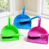 Recogedor de Escritorio de Plástico Grueso de Uso Diario Tricolor para el Hogar, Juego de Limpieza sin Desmontaje 26.8cm*19cm