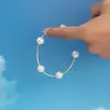 Um Par de Brincos Elegantes Atmosféricos com Contas de Pérola para Festa de Mulheres Festa Casamento Férias Viagem Lazer Versátil