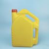 Botella de Plástico para Aceite de 4L Embalaje para Anticongelante con Doble Asa y Línea de Nivel de Líquido Transparente Pe Barril de Plástico Jarra de Plástico