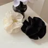 Diadema de Malla Color Caramelo para Niñas, Aro Grande, Doble Capa Plisada, Bola para Coleta Alta, Aro Grande para el Cabello, Dulce Cabeza de Princesa