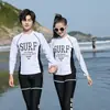 Traje de baño de una pieza para niños y niñas Traje de buceo con protección solar para niños grandes y bebés Traje de baño para niños de manga larga