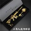 Playerunknown's Battlegrounds Pubg Dragón Dorado de Cinco Garras Estrella Fe M24 Akm Caja de Regalo Set Modelo de Aleación