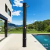 2023 proteção solar UV PVC 35L coluna de chuveiro integrada para exterior jardim praia