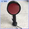 Luz Indicadora de Señal Ferroviaria Lámpara Confiable de Trabajo para Protección de Vías Área Luminosa Grande Luz de Advertencia para Ferrocarril