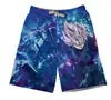 2023 Nuevos Pantalones Cortos de Playa Cosplay de Anime Dragon Ball dbz Pantalones Deportivos con Estampado Digital Wukong