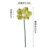Flores de Cerâmica Amassadas à Mão de Jingdezhen, Enfeites de Flores de Cerâmica Coloridos, Decorações de Cerâmica, Flores de Cerâmica Puras Feitas à Mão