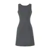 Vestido Chaleco de Punto sin Mangas Chic Estilo Nuevo Verano 2026 para Mujer, Vestido Base de Alta Gama Adelgazante que Realza la Figura