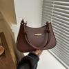 High-end portátil axila pequena quadrada saco feminino 2024 nova moda bolsa de ombro cross-border comércio exterior cabelo mensageiro bolsa