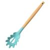 Espátula de Silicone Utensílios de Cozinha Conjunto Completo Colher de Sopa Doméstica Escorredor Atacado Pá de Silicone Cabo de Madeira Utensílios de Cozinha de Silicone Conjunto de 12 Peças