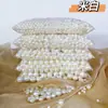 Perlas Imitación de Alto Brillo ABS con Agujero 3-30mm Perlas Sueltas de Alta Calidad para Collares, Pulseras, Joyería DIY