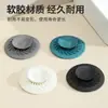 Tapa de desagüe de goma blanda anti-olor para alcantarilla, tapón de desagüe para lavabo, tapa de desagüe tipo prensa con forma de OVNI, tapón sellador anti-moho