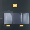 Bolsa para archivo de hojas sueltas, cubierta de archivo transparente A4/B5/A5, bolsa de hojas sueltas, bolsa de datos transparente HD, carpeta, bolsa para páginas interiores
