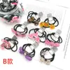 Accesorios para el Cabello en Lata para Niños Coreanos Niñas Lazo Goma para el Cabello Animal Fruta Cuerda para el Cabello de Bambú Aro para el Cabello de Bebé