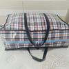 Bolsa de Empaque para Mudanza Jumbo de Gran Capacidad con Cremallera Bolso de Mano Tejido de Plástico PP Impermeable Tamaño Grande Venta al por Mayor