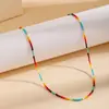Cuentas de Arroz Miyuki Cuentas Antiguas Importadas Pulsera Trenzada Collar Retro Colorido Moda Verano Playa Cadena para Clavícula