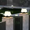 Luces Solares de Pilar para Exteriores para Villas, Luces para Valla de Patio, Luces para Césped, Luces de Suelo Impermeables y Luces para Pilares de Portón