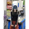 Camisetas de Manga Larga de Algodón Puro para Mujer Primavera y Otoño 2025 Diseño Adelgazante Chic de Nicho Tops al por Mayor
