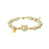 Pulseira de Transferência Xiaoqinglong Pulseira Benmingnian Pulseira Feminina Nova do Zodíaco Dragon Transferência de Contas Pulseira de Jade Hetian Presente de Ano Novo