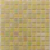 Azulejos de Mosaico de Vidrio de Cristal Blanco Verde Negro Coloridos Peces de Piscina Estanque Piscina Baño Pegatinas de Pared