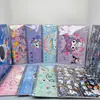 Cuaderno de bocetos portátil de dibujos animados para niñas, versión coreana, con diseños de unicornio, gato y ballena, incluye pegatinas, libro de dibujo y papel de dibujo