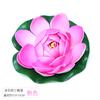 Simulação Lotus lótus folha flutuante água lótus Lotus Buda dança adereços tanque de peixes lago paisagismo adereços falsos lótus