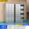 Armario metálico de acero inoxidable para personal de taller, armario de almacenamiento para vestuario, armario de almacenamiento multi-puerta con cerradura para laboratorio y fábrica de alimentos