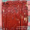 4 * 8mm tubo beads loose beads pedra natural contas cilíndricas diy jóias tubo redondo spacer beads pulseira Acessórios Atacado