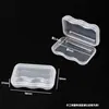 Caja de Almacenamiento de Plástico PP de Fábrica Caja de Almacenamiento Transparente para Auriculares Caja de Almacenamiento para Joyería Anzuelos de Pesca Caja Cuadrada Pequeña Venta al por Mayor