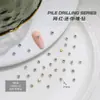 Decorações de Pedraria para Unhas, Bolas de Pedraria Transparente Brilhante com Acabamento de Cristal Mini, Acessórios Versáteis para Unhas Bolas de Pedraria