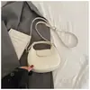 Bolsa de Mão Tendência Estilo Coreano com Formato de Dumpling para Mulheres, Novo Modelo Primavera 2026, Alto Valor Estético, Sensação Única e Relaxada, Bolsa de Ombro Único Transversal