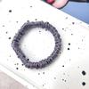 Yishang Seda 1cm Goma para el Cabello Moda Seda de Morera Sin Costuras Diadema de Moda para Mujer Accesorio Elástico para el Cabello Cuidado del Cabello