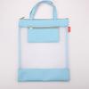 Pasta Transparente para Documentos, Bolsa Portátil para Armazenamento de Documentos Mais Vendida, Bolsa para Livros Didáticos e Tarefas de Estudante, Bolsa para Aulas Particulares, Bolsa para Aulas Particulares