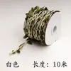 Pasillo de Jardín de Infancia Temporada de Regreso a Clases Materiales Ecológicos Cuerda de Cáñamo Hojas de Plantas Bandera Salón de Clases de Escuela Decoración de Distribución de Aula
