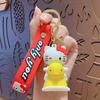 Cartoon Trojan Sanrio coolomi chaveiro feminino criativo carro boneca chaveiro saco pingente pequeno presente